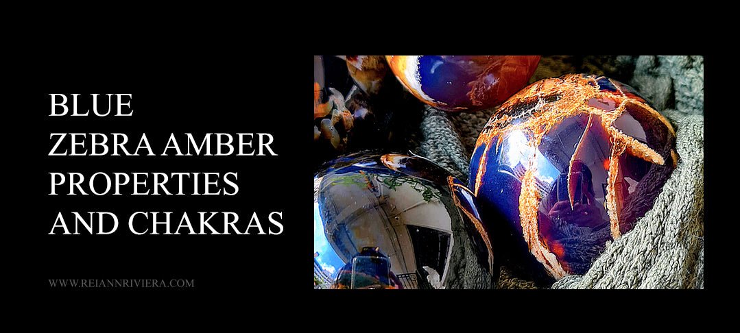 Blue Zebra Amber Properties & Chakras - Little Wiccan Witchcraft Shop