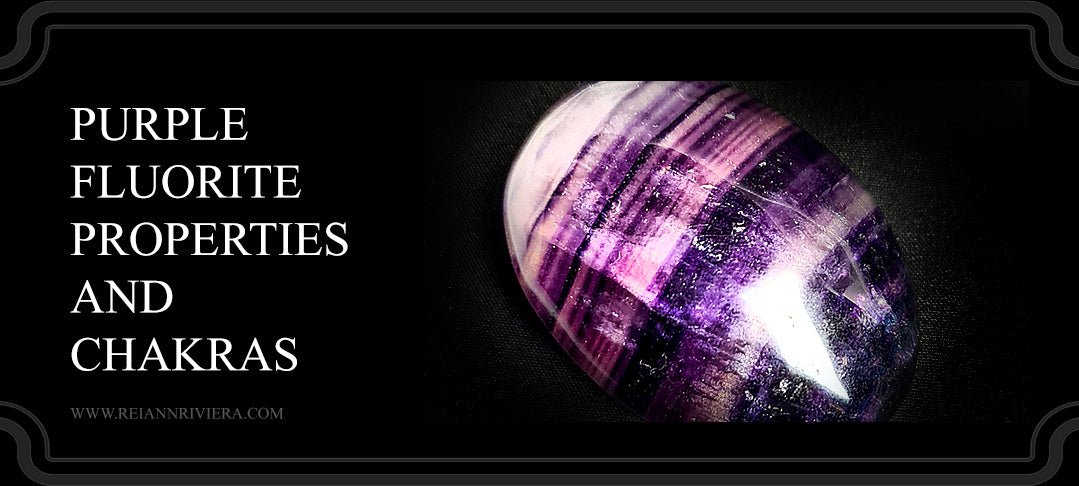 Purple Fluorite Properties and Chakras - Little Wiccan Witchcraft Shop