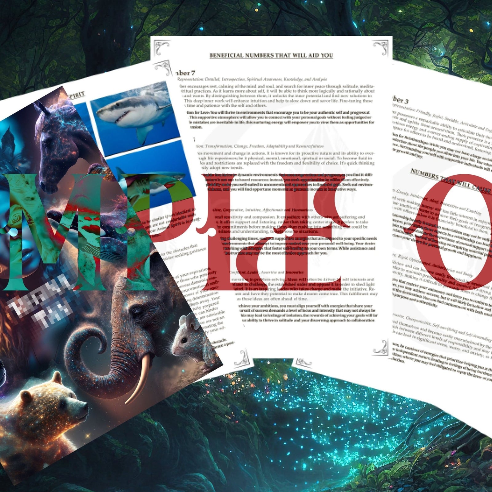 Spirit Animal & Numerology Report - Little Wiccan Witchcraft Shop