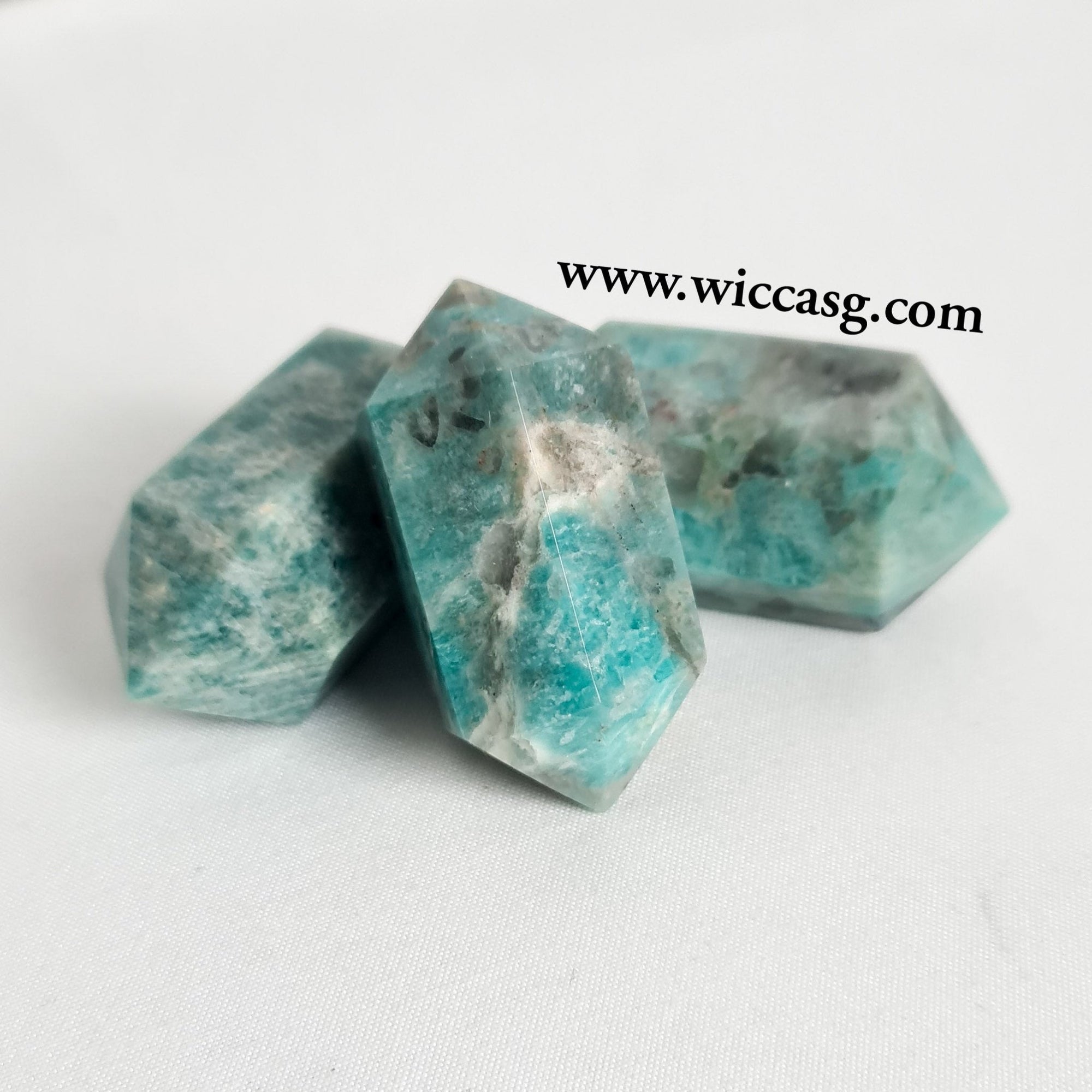 Amazonite & Smoky Quartz DT - Mineral - Little Wiccan Witchcraft Shop