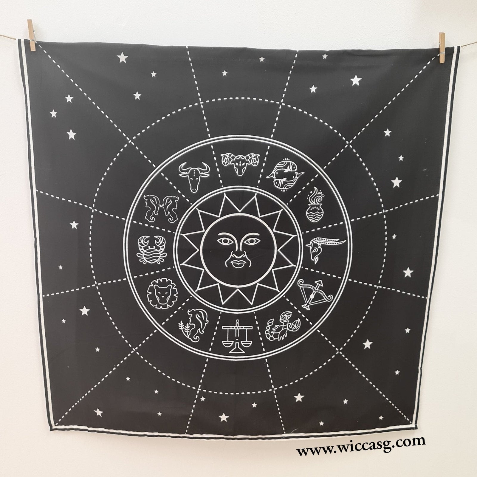 Astrology Altar Cloth - Cloth - Little Wiccan Witchcraft Shop