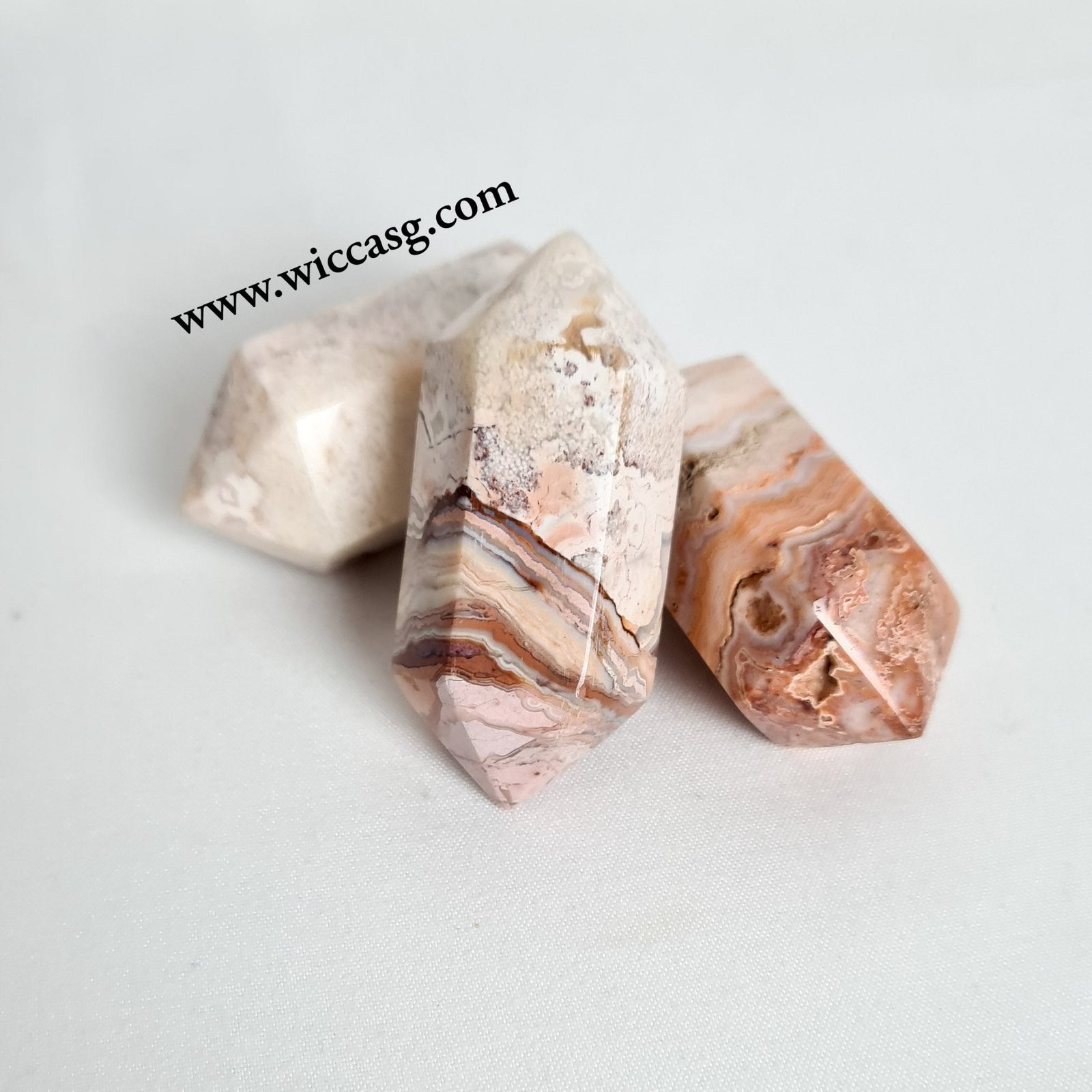 Banten Lace Agate DT - Mineral - Little Wiccan Witchcraft Shop