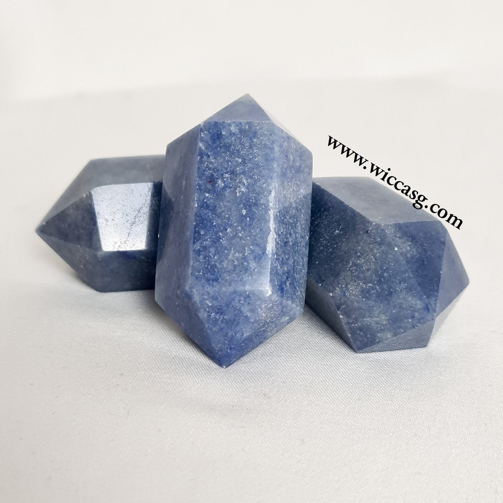 Blue Aventurine DT - Mineral - Little Wiccan Witchcraft Shop