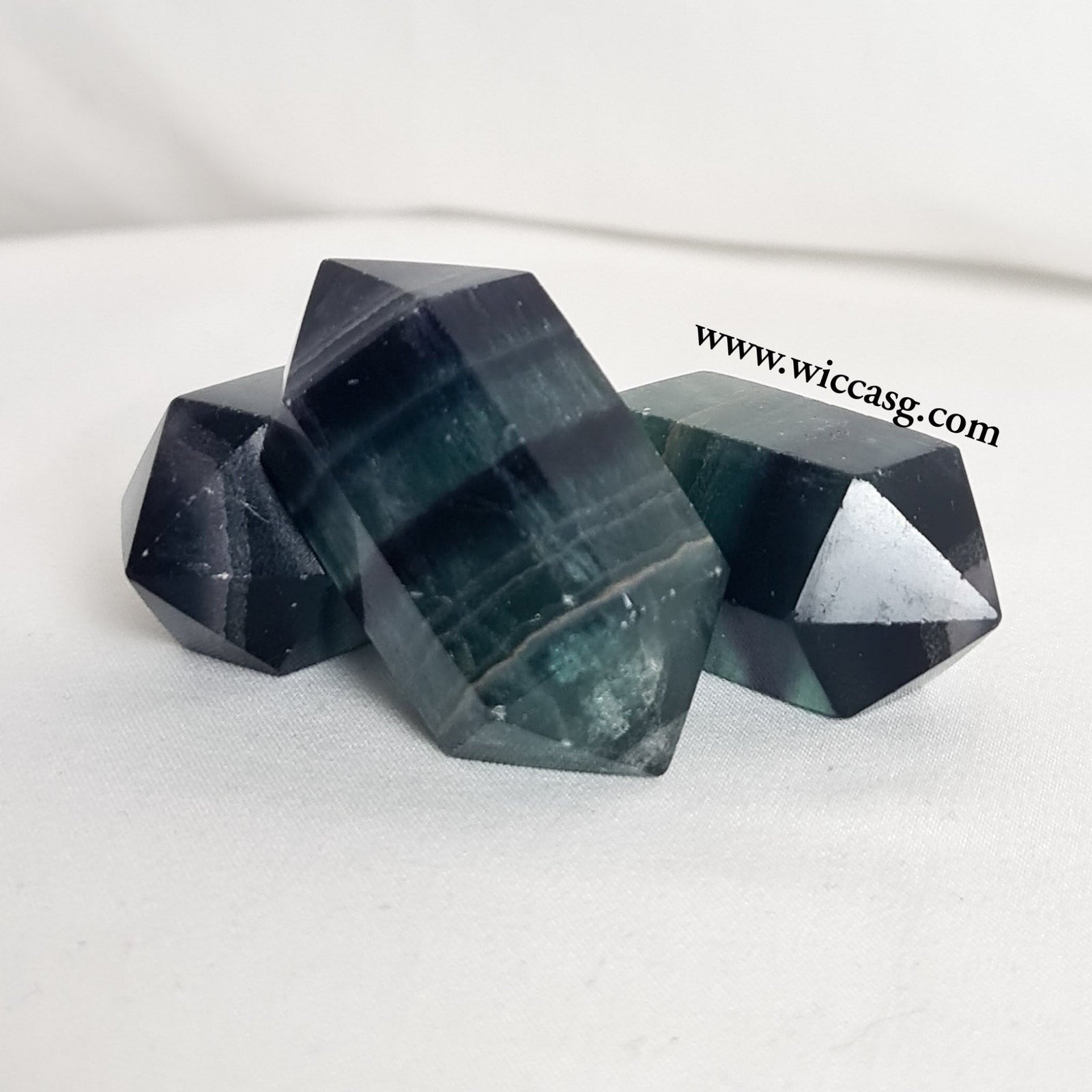 Blue Fluorite DT - Mineral - Little Wiccan Witchcraft Shop