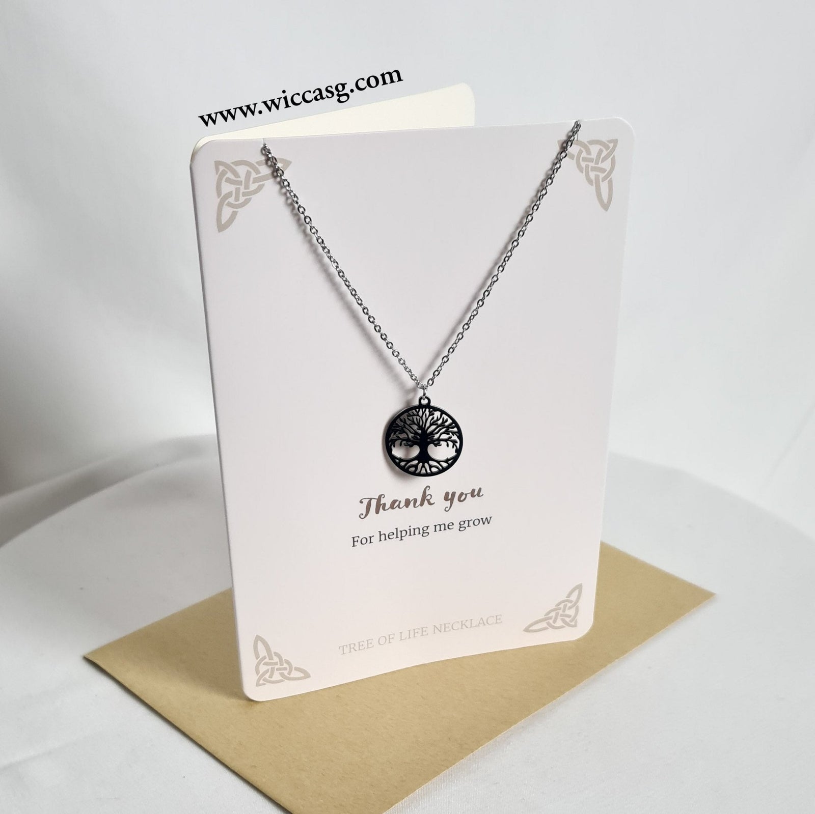 Tree of Life (Silver) Necklace - Tree of Life - Little Wiccan Witchcraft Shop